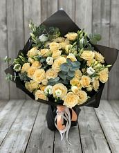 Букет цветов из:  Розы и Лизиантусы #REPLACE_PRED# Ганусово