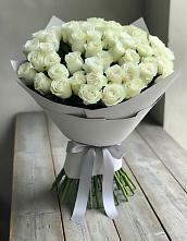 Букет 35 Белых роз #REPLACE_PRED# Ганусово