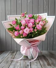 Букет Розовый кустик в Ганусово
