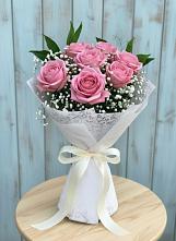 Букет цветов из:  Розы #REPLACE_PRED# Ганусово