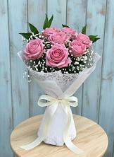Букет цветов из:  Розы в Ганусово