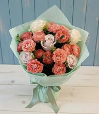 Букет цветов из:  Розы в Ганусово