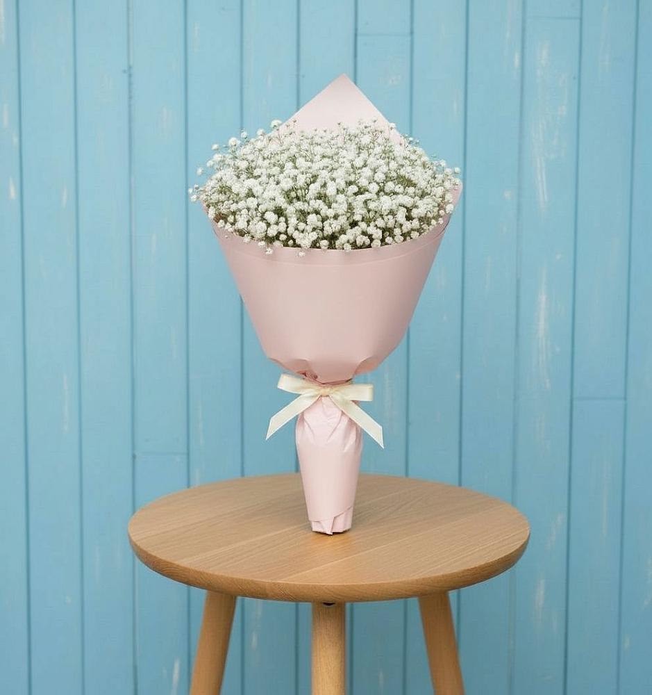 Букет цветов из: Гипсофила в Ганусово