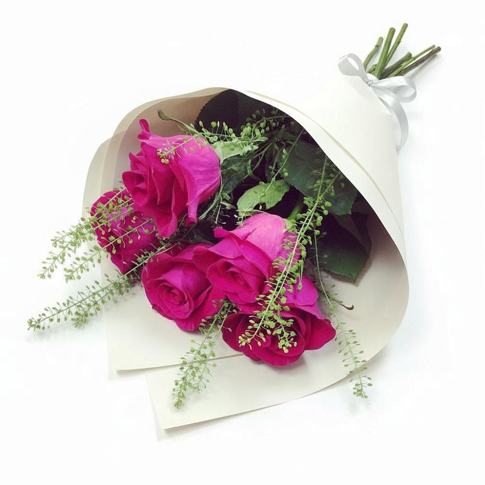 Букет цветов из: Розы в Ганусово