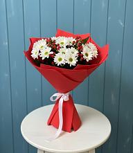 Букет цветов из:  Хризантемы #REPLACE_PRED# Ганусово