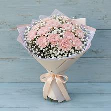 Букет цветов из:  Гвоздики в Ганусово