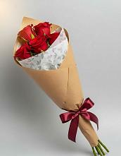 Букет цветов из:  Розы в Ганусово