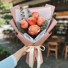 Букет цветов из:  Розы в Ганусово