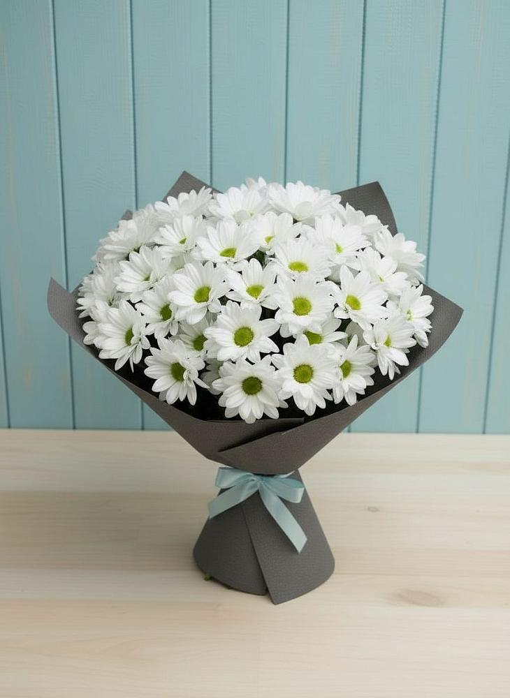 Букет цветов из: Хризантемы в Ганусово