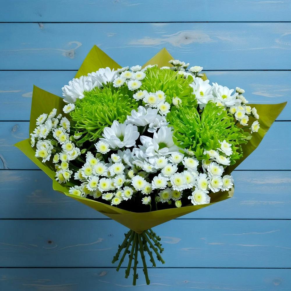 Букет цветов из: Хризантемы в Ганусово