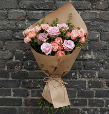 Букет цветов из:  Розы в Ганусово