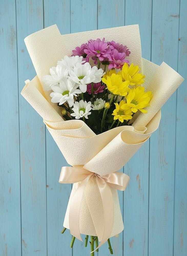 Букет цветов из: Хризантемы в Ганусово
