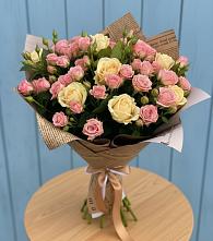 Букет цветов из:  Розы в Ганусово