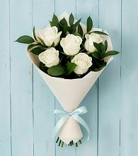 Букет цветов из:  Розы в Ганусово