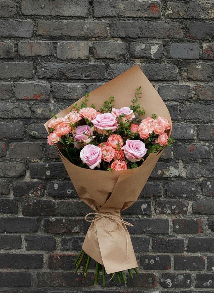 Букет цветов из: Розы в Ганусово