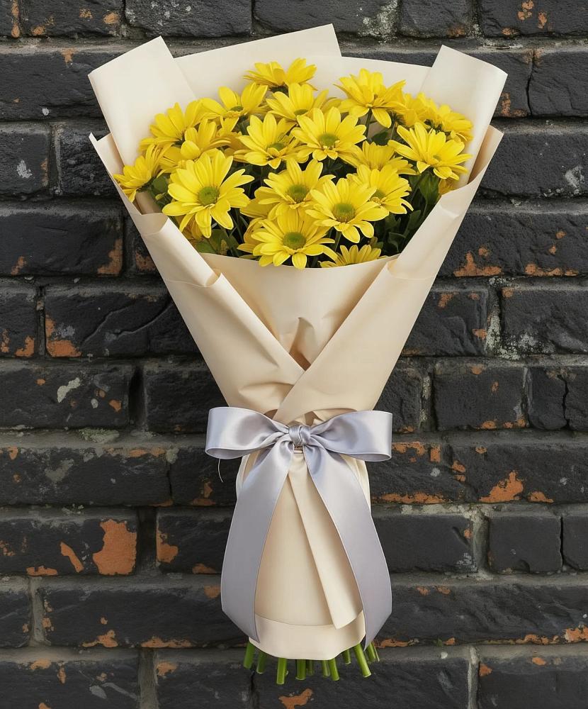 Букет цветов из: Хризантемы в Ганусово
