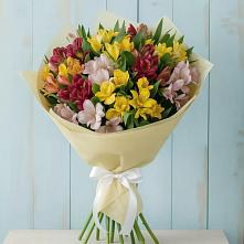 Букет цветов из:  Альстромерии в Ганусово
